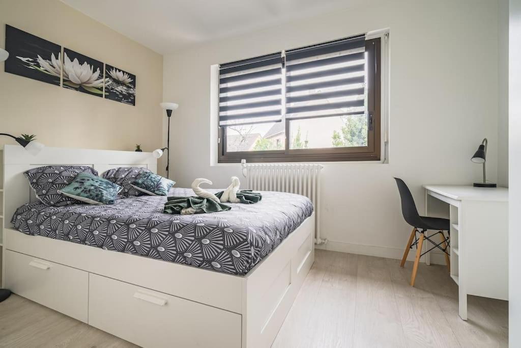 Le Lotus - Self Checkin - 20Min From Paris - Free Parking Around Apartment Drancy Exterior photo